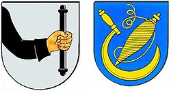 Wappen Unterhausen und Oberhausen